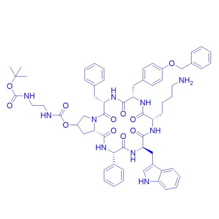 Pasireotide 396091-73-9；396091-76-2.png