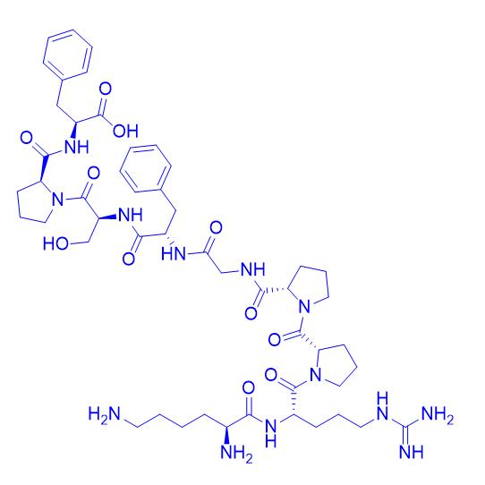 Lys-(Des-Arg9)-Bradykinin 71800-36-7.png