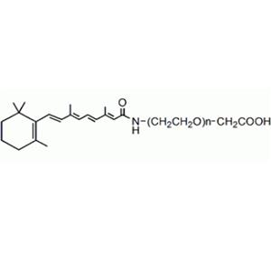 Retinoic acid-PEG-acid，維甲酸-聚乙二醇-羧酸