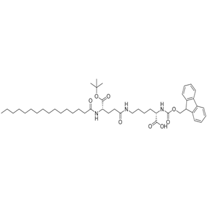 Fmoc-Lys (Pal-Glu-otBu)-OH；1491158-62-3； TEL19983060238