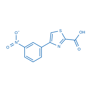 4-(3-硝基苯基)噻唑-2-甲酸