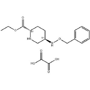 (2S,5R)-芐氧胺基哌啶-2-甲酸乙酯草酸鹽