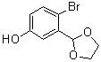 CAS 登錄號：1160182-44-4, 4-溴-3-(1,3-二氧雜環(huán)戊烷-2-基)苯酚