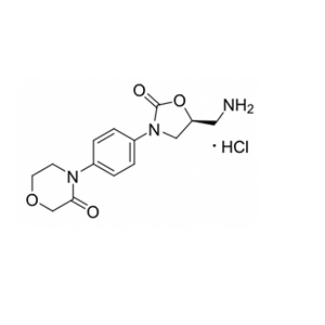 4-[4-[(5S)-5-(氨基甲基)-2-氧代-3-噁唑烷基]苯基]-3-嗎啉酮鹽酸鹽