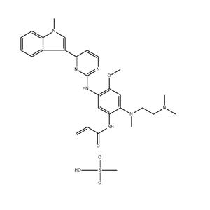 AZD9291(甲磺酸鹽);甲磺酸奧希替尼