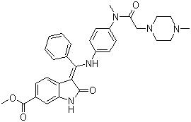 CAS 登錄號(hào)：928326-83-4, BIBF-1120