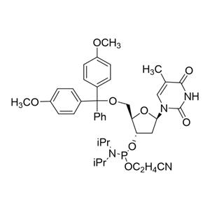 5'-O-DMT-脫氧胸苷-3'-氰乙氧基亞磷酰胺