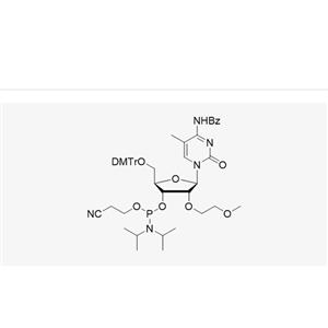 5-Me-DMT-2'-O-MOE-C(Bz)-CE