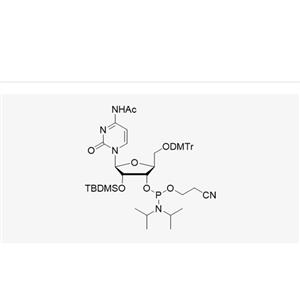 5'-O-DMTr-2'-O-TBDMS-L-C(Ac)-3'-CE