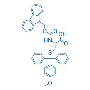 Fmoc-Cys(Mmt)-OH，N-芴甲氧羰基-S-(4-甲氧基三苯甲基)-L-半胱氨酸