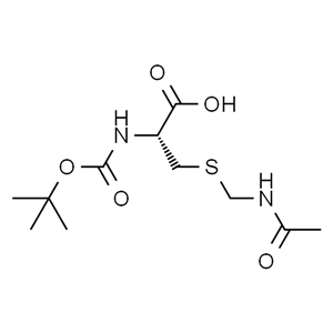 Boc-Cys(Acm)-OH，S-(乙酰氨甲基)-N-(叔丁氧羰基)-L-半胱氨酸