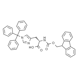 Fmoc-His(Trt)-OH，N-芴甲氧羰基-N'-三苯甲基-L-組氨酸