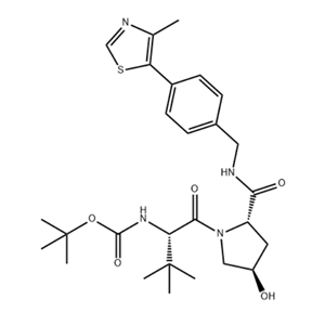 ((S)-1-((2S,4R)-4-羥基-2-((4-(4-甲基噻唑-5-基)芐基)氨基甲?；?吡咯烷-1-基)-3,3-二甲基-1-氧代丁烷-2-基)氨基甲酸叔丁酯