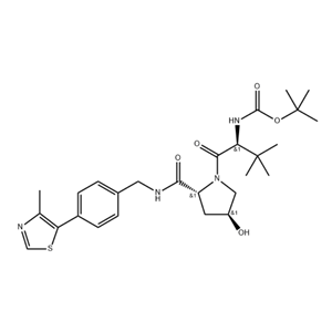 ((S)-1-((2R,4S)-4-羥基-2-((4-(4-甲基噻唑-5-基)芐基)氨基甲?；?吡咯烷-1-基)-3,3-二甲基-1-氧代丁烷-2-基)氨基甲酸叔丁酯