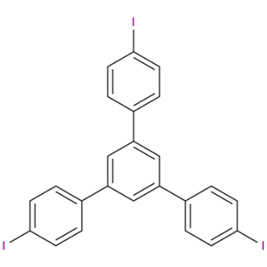 1,3,5-三(4-碘苯基)苯  1,3,5-Tri(4-iodophenyl)benzene  151417-38-8  克級供貨·，可按需分裝