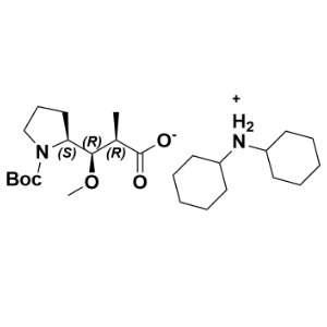 (2R,3R)-3-((S)-1-(叔丁氧羰基)吡咯烷-2-基)-3-甲氧基-2-甲基丙酸二環(huán)己胺鹽