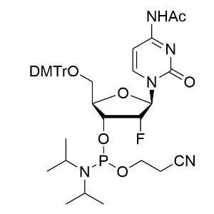 2'-F-Ac-dC亞磷酰胺單體