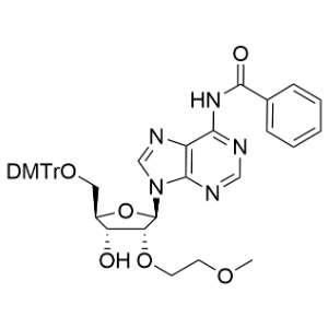 N-苯甲酰基-5'-O-[雙(4-甲氧基苯基)苯基甲基]-2'-O-(2-甲氧基乙基)腺苷