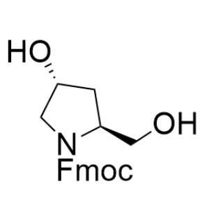 1-吡咯烷羧酸，4-羥基-2-(羥甲基)-，9H-芴-9-基甲酯，(2S,4R)-