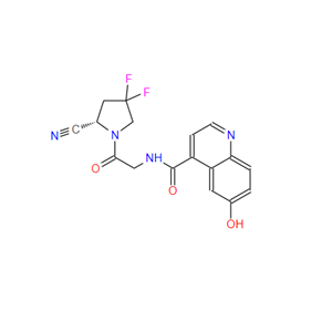 (S)-N-(2-(2-氰基-4,4-二氟吡咯烷-1-基)-2-氧代乙基)-6-羥基喹啉-4-甲酰胺