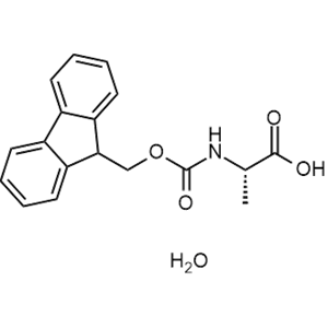 Fmoc-Ala-OH.H2O，F(xiàn)moc-L-丙氨酸一水物