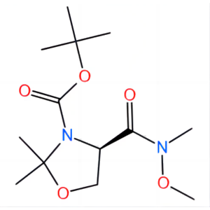 (R)-4-(甲氧基(甲基)酰胺基)-2,2-二甲基惡唑啉-3-叔丁酯
