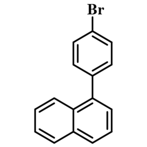 1-(4-溴苯基)萘 ，204530-94-9，99%以上，淡黃色油狀液體