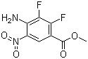 CAS 登錄號(hào)：284030-58-6, 4-氨基-2,3-二氟-5-硝基苯甲酸甲酯