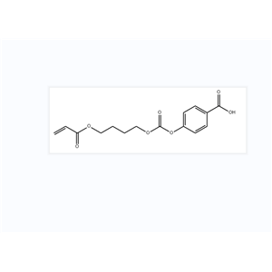 4-[[[4-[(1-氧代-2-丙烯-1-基)氧基]丁氧基]羰基]氧基]苯甲酸