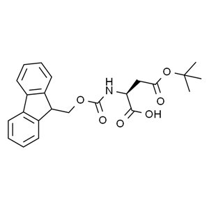 Fmoc-Asp(OtBu)-OH，F(xiàn)moc-L-天冬氨酸 beta-叔丁酯