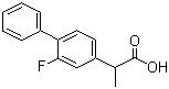 CAS 登錄號：5104-49-4, 氟比洛芬, (+)-2-(2-氟-4-聯(lián)苯基)-丙酸