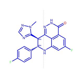 (8S,9R)-5-氟-8-(4-氟苯基)-2,7,8,9-四氫-9-(1-甲基-1H-1,2,4-三唑-5-基)-3H-吡啶并[4,3,2-DE]酞嗪-3-酮1207456-01-6