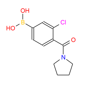 3-氯-4-(吡咯啉基-1-羰基)苯基硼酸