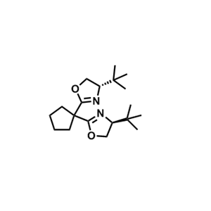 (4S,4'S)-2,2'-(環(huán)戊烷-1,1-二基)雙(4-(叔丁基)-4,5-二氫惡唑)  298693-03-5