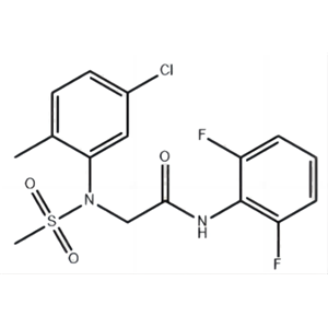 2-(N-(5-氯-2-甲基苯基)(甲基磺酰基)氨基)-N-(2,6-二氟苯基)乙酰胺