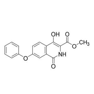 1,4-二羥基-7-苯氧基異喹啉-3-羧酸甲酯