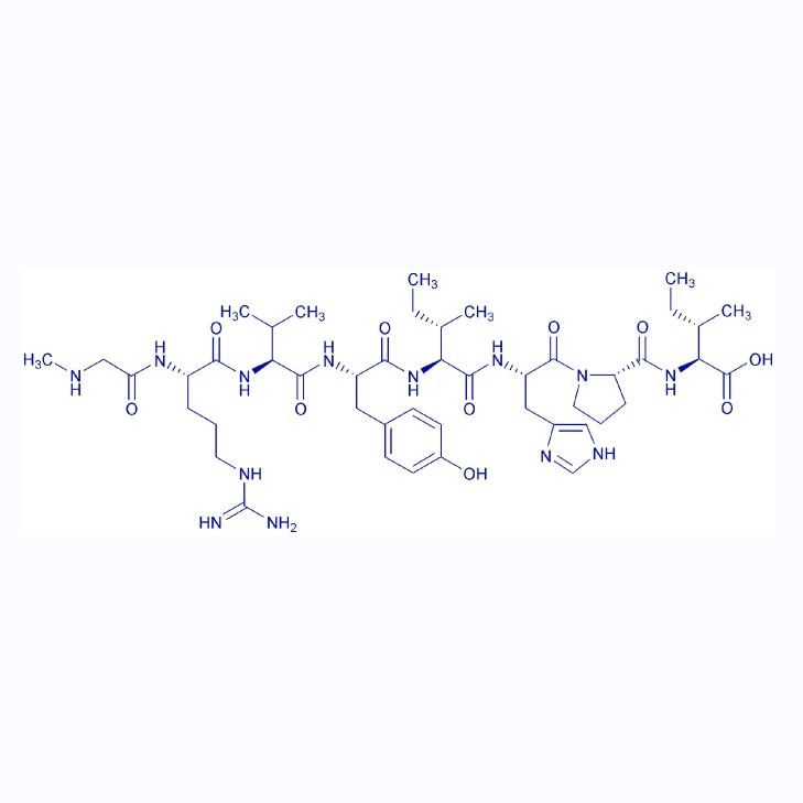 [Sar1, Ile8]-Angiotensin II 67724-27-0；37827-06-8.png