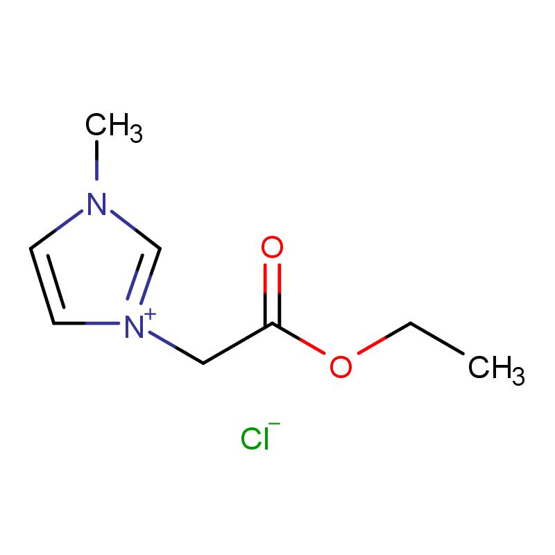 464916-25-4 1-乙酯甲基-3-甲基咪唑氯鹽 結構式圖片