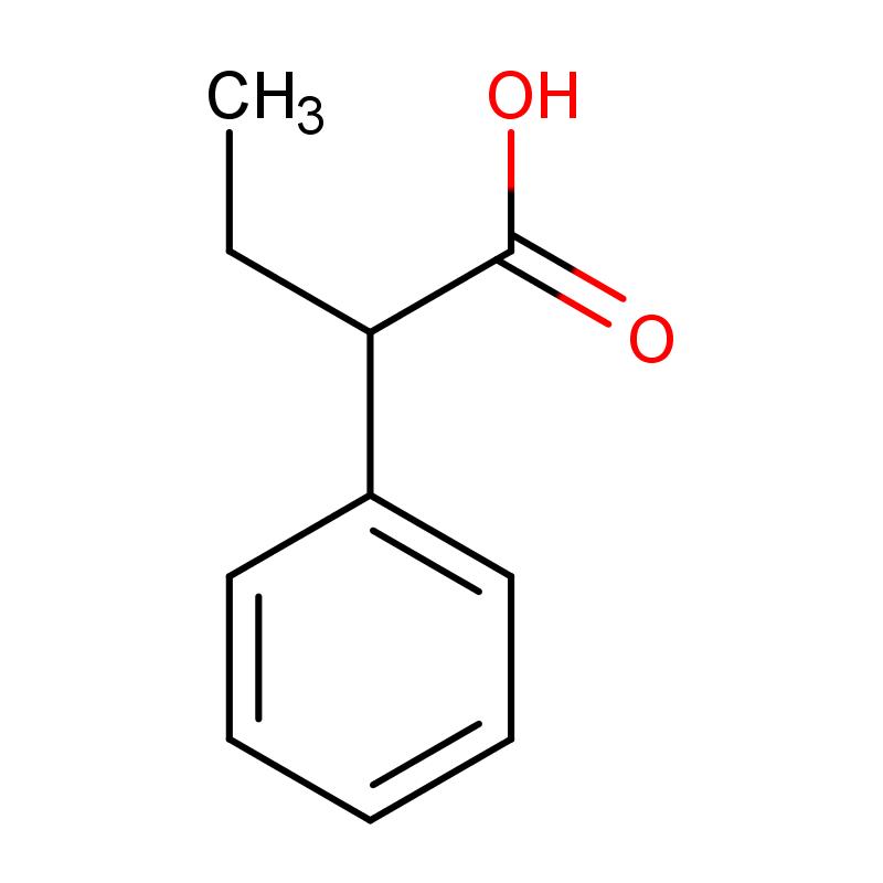 938-79-4 (R)-(-)-2-苯基丁酸 結(jié)構(gòu)式圖片