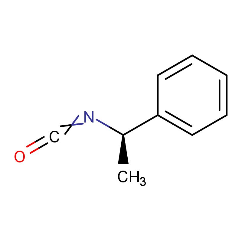 33375-06-3 (R)-(+)-1-苯乙基異氰酸酯 結(jié)構(gòu)式圖片