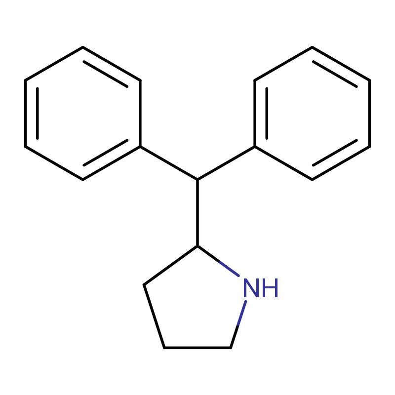 22348-31-8 (R)-(+)-2-(二苯甲基)吡咯烷 結(jié)構(gòu)式圖片