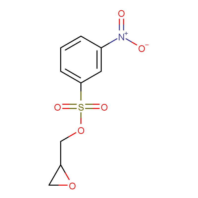 115314-17-5 (R)-(+)-間硝基苯磺酸縮水甘油酯 結(jié)構(gòu)式圖片