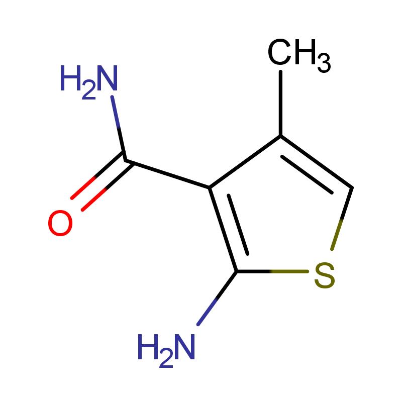 4651-97-2 2-氨基-4-甲基硫代苯-3-氨甲酰 結構式圖片