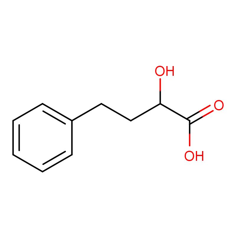 29678-81-7 (R)-2-羥基-4-苯基丁酸 結(jié)構(gòu)式圖片