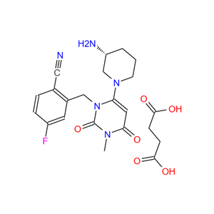 曲格列汀琥珀酸鹽trelagliptin succina