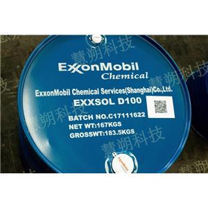 美孚ExxsolD100，ExxonMobil脫芳烴溶劑油，167KG/桶劑