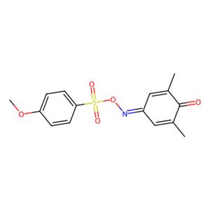 aladdin 阿拉丁 L287369 4-[O-[(4-甲氧基苯基)磺?；鵠肟] -2,6-二甲基-2,5-環(huán)己二烯-1,4-二酮 321695-57-2 96%