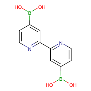 2,2'-聯(lián)吡啶-4,4'-二硼酸  159614-36-5  C10H10B2N2O4