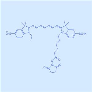 Sulfo CY7-MAL,磺化Cy7-馬來酰亞胺,水溶染料