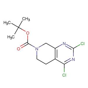 2,4-二氯-5,6-二氫吡啶并[3,4-d]嘧啶-7-甲酸叔丁酯；916420-27-4